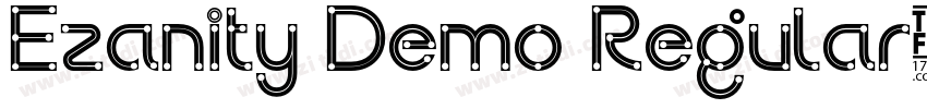 Ezanity Demo Regular字体转换